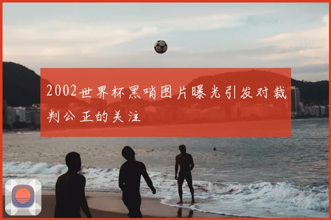 2002世界杯黑哨图片曝光引发对裁判公正的关注