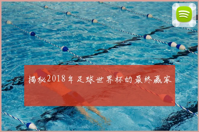 揭秘2018年足球世界杯的最终赢家